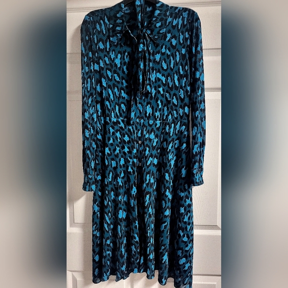 Diane Von Furstenburg - Excellent Condition- Dory Leopard Print - Picture 1 of 10